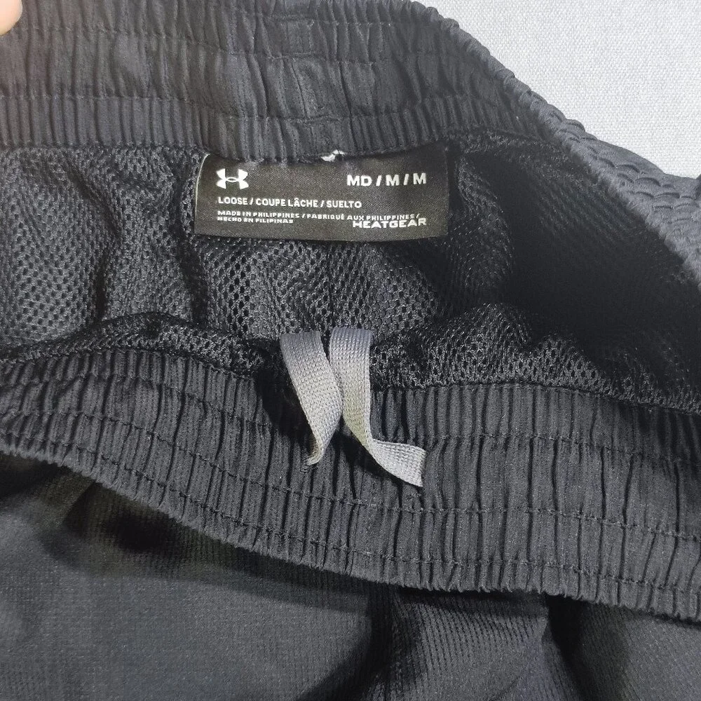 Under Armour HeatGear lightweight sweatpants men's size M black - Picture 8 of 12
